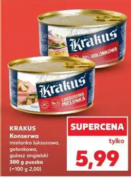 Kaufland KRAKUS Konserwa oferta