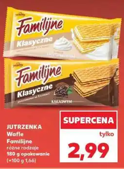 Kaufland JUTRZENKA Wafle Familijne oferta