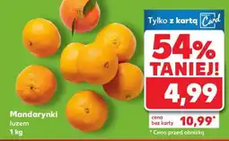 Kaufland Mandarynki luzem 1 kg oferta