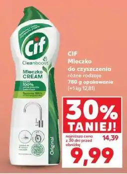 Kaufland CIF Mleczko do czyszczenia oferta