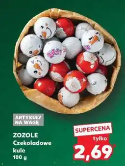 Kaufland ZOZOLE Czekoladowe kule 100 g oferta