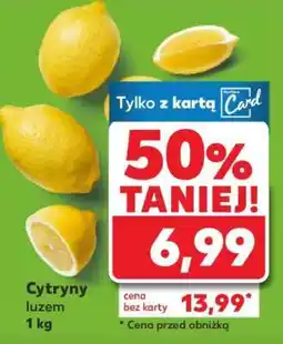 Kaufland Cytryny, luzem 1 kg oferta