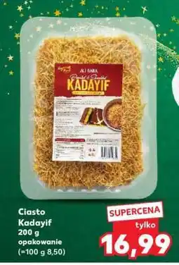 Kaufland Ciasto Kadayif oferta