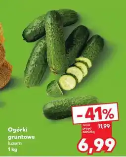 Kaufland Ogórki gruntowe luzem 1 kg oferta