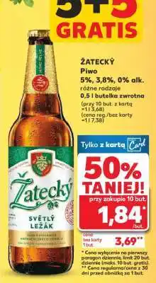 Kaufland ŽATECKÝ Piwo oferta