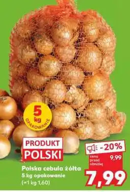 Kaufland Polska cebula żółta oferta
