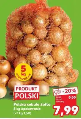 Kaufland Polska cebula żółta oferta