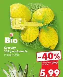 Kaufland BIO Cytryny oferta