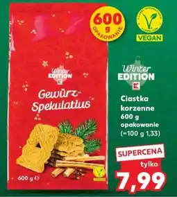 Kaufland Ciastka korzenne 600 g opakowanie oferta