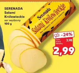 Kaufland SERENADA Salami Królewieckie ser wędzony 100 g oferta