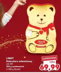 Kaufland LINDT Kalendarz adwentowy miś 3D oferta