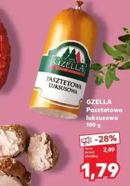 Kaufland GZELLA Pasztetowa luksusowa 100 g oferta