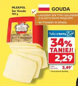 Kaufland MLEKPOL Ser Gouda 100 g oferta