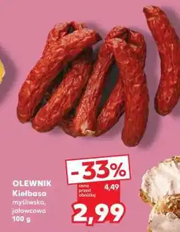 Kaufland OLEWNIK Kiełbasa myśliwska, jałowcowa 100 g oferta