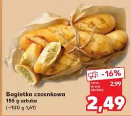 Kaufland Bagietka czosnkowa oferta