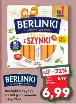 Kaufland Berlinki z szynki oferta