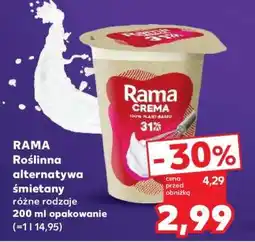 Kaufland RAMA Roślinna alternatywa śmietany oferta
