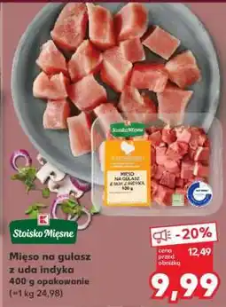Kaufland Mięso na gulasz z uda indyka 400 g opakowanie oferta