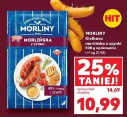 Kaufland MORLINY Kiełbasa morlińska z szynki oferta