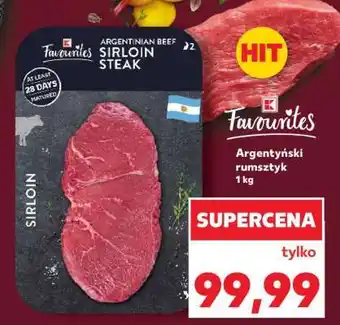 Kaufland Argentyński rumsztyk 1 kg oferta