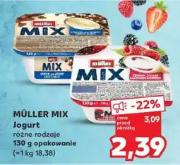 Kaufland MÜLLER MIX Jogurt oferta