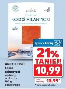 Kaufland ARCTIC FISH Łosoś atlantycki wędzony, w plastrach 100 g opakowanie oferta