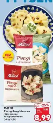 Kaufland MATEO Pierogi bezglutenowe oferta