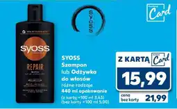 Kaufland SYOSS Szampon lub Odżywka do włosów oferta