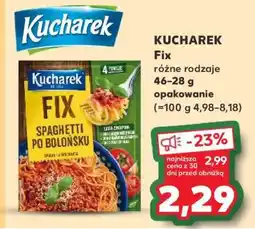 Kaufland KUCHAREK Fix oferta