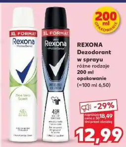Kaufland REXONA Dezodorant w sprayu oferta