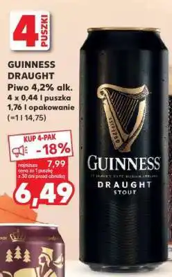 Kaufland GUINNESS DRAUGHT oferta