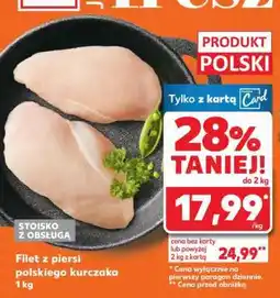 Kaufland Filet z piersi polskiego kurczaka 1 kg oferta