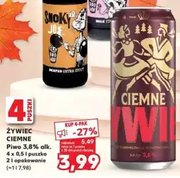 Kaufland Żywiec Ciemne oferta