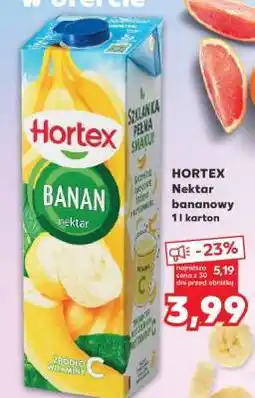 Kaufland HORTEX Nektar bananowy 1 l karton oferta