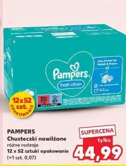 Kaufland PAMPERS Chusteczki nawilżane oferta