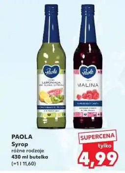 Kaufland PAOLA Syrop oferta