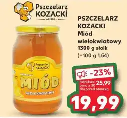 Kaufland PSZCZELARZ KOZACKI Miód wielokwiatowy 1300 g słoik oferta