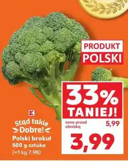 Kaufland Polski brokuł oferta