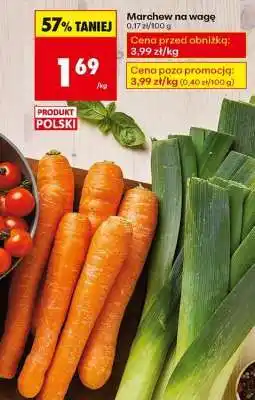 Biedronka marchew na wage oferta