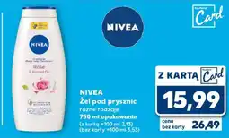 Kaufland NIVEA Żel pod prysznic oferta