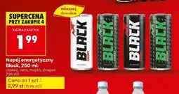 Biedronka Napój energetyczny Black, 250 ml oferta