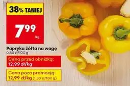 Biedronka Papryka zółta na wage oferta