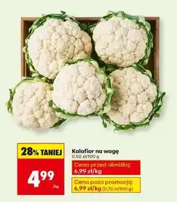Biedronka Kalafior na wagę oferta