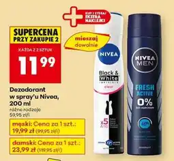 Biedronka Dezodorant w spray'u NIVEA , 200 ml oferta