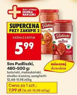 Biedronka Sos Pudliszki oferta