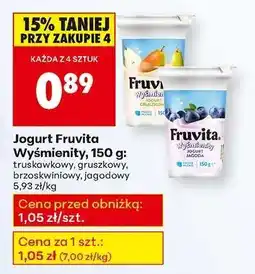 Biedronka Jogurt Fruvita Wyśmienity, 150 g oferta