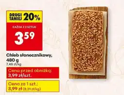 Biedronka Chleb słonecznikowy 480 g oferta