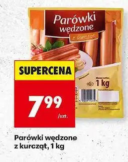 Biedronka Parówki wędzone z kurcząt , 1 kg oferta