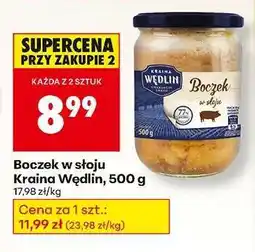 Biedronka Boczek w słoju Kraina Wędlin, 500 g oferta