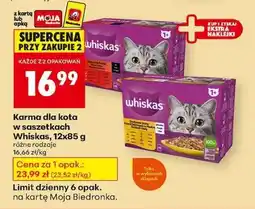 Biedronka Whiskas, 12x85 g oferta